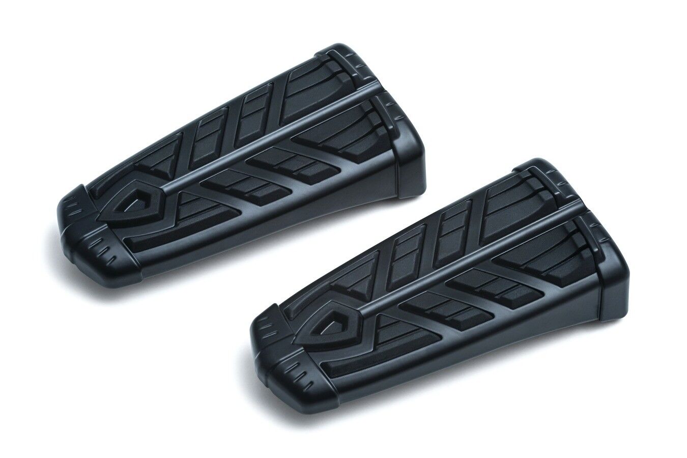 Spear Footpegs Without Adaper Satin Black - Click Image to Close