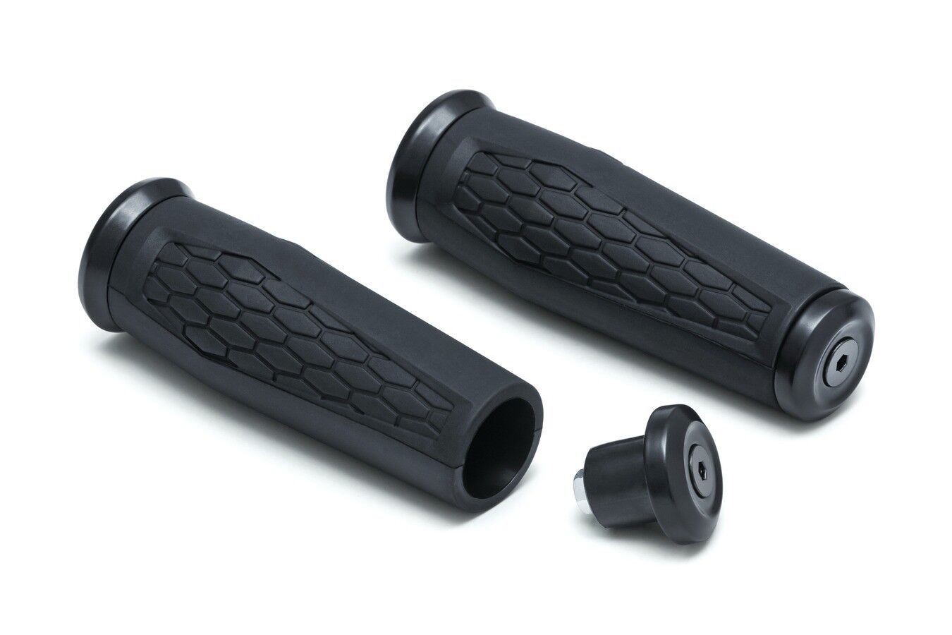 Hex Grips 7/8inch Universal Black - Click Image to Close