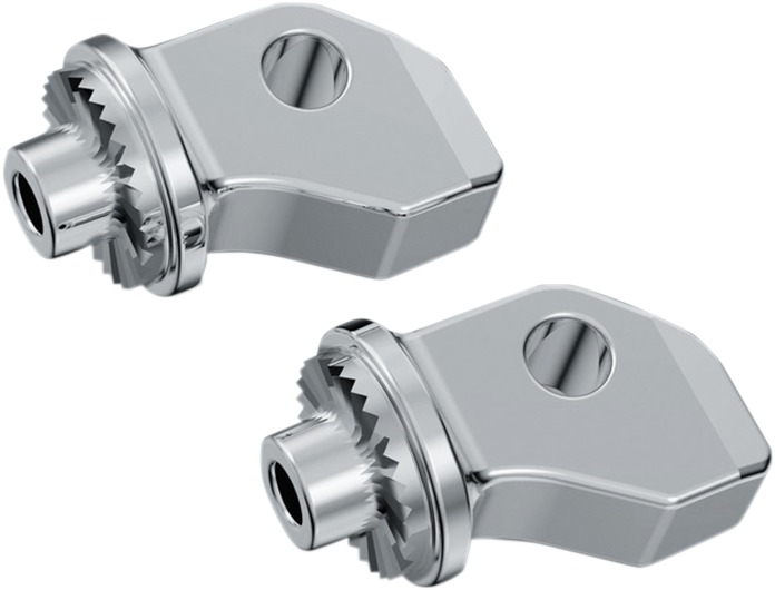 Splined Peg Adapters Front Indian Scout Chrome - Click Image to Close