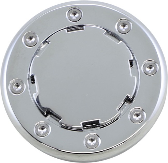 Kuryakyn Vented Flush Mount Gas Cap Chrome - Click Image to Close