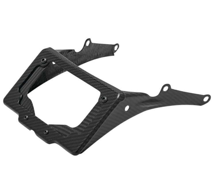 Kuryakyn Carbon Fiber Lic Plate Mount - Click Image to Close