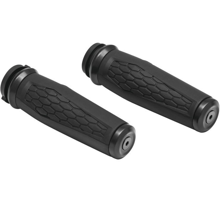 Hex Grips Thottle-By-Wire Black - Click Image to Close