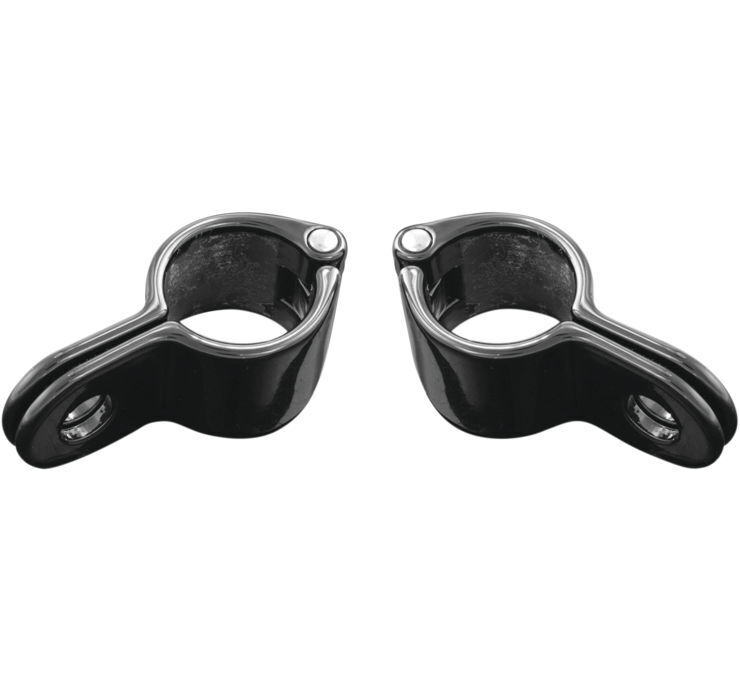 Magnum Quick Clamp 1inch Gloss Black (Pair) - Click Image to Close