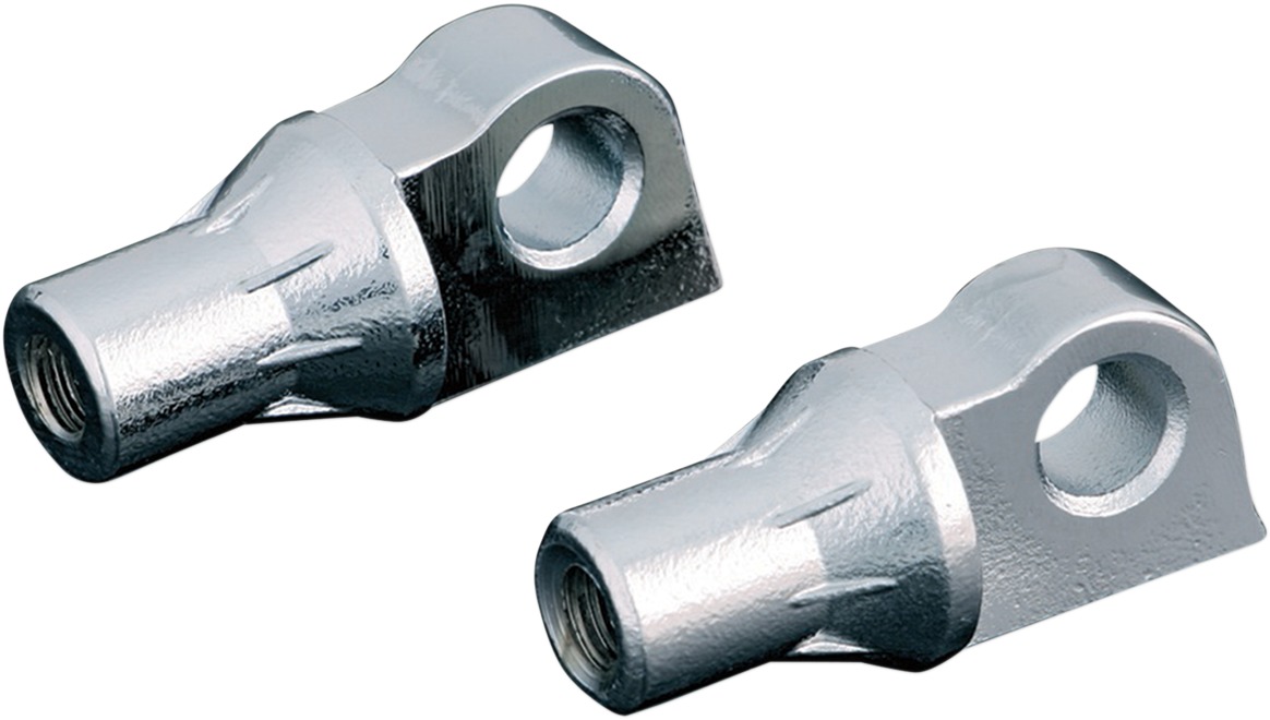 Tapered Peg Adapter Chrome - Click Image to Close