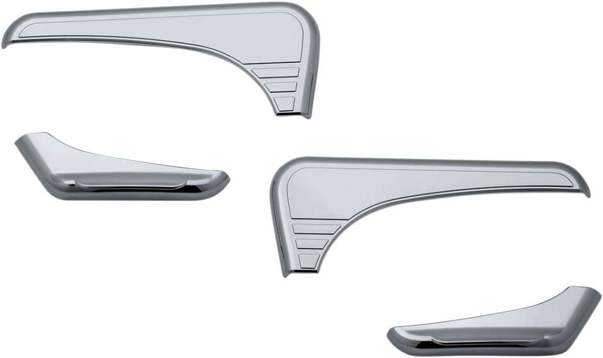 Tri-Line Glove Box Accent Chrome - Click Image to Close