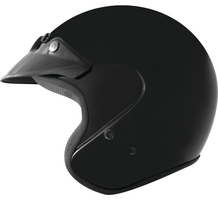 THH Helmets T-381 Black Xl - Click Image to Close