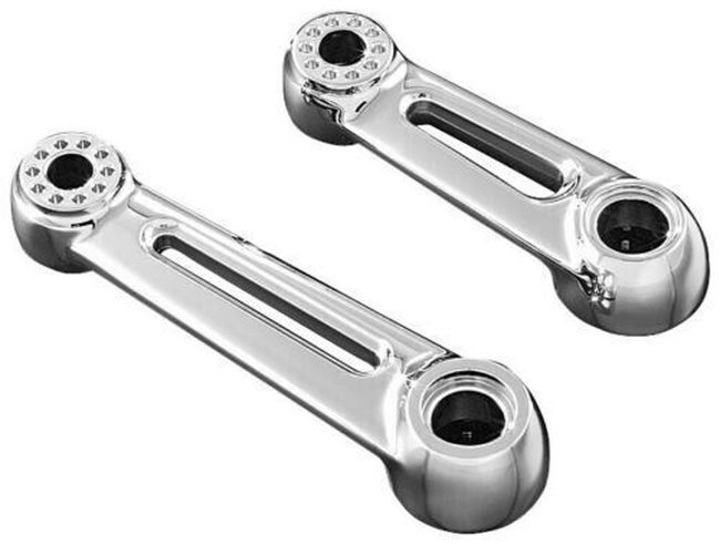 Ergo & Ergo II Short Arm 4-1/2in Chrome - Click Image to Close