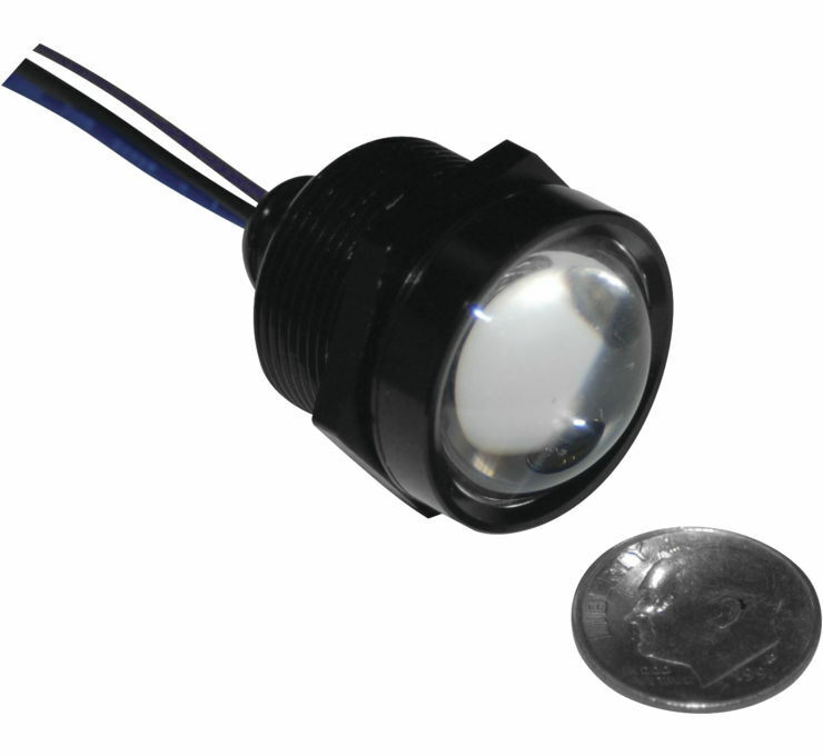 Letric Lighting Royal Flsh Led 1in Blk/Rd/Amb - Click Image to Close