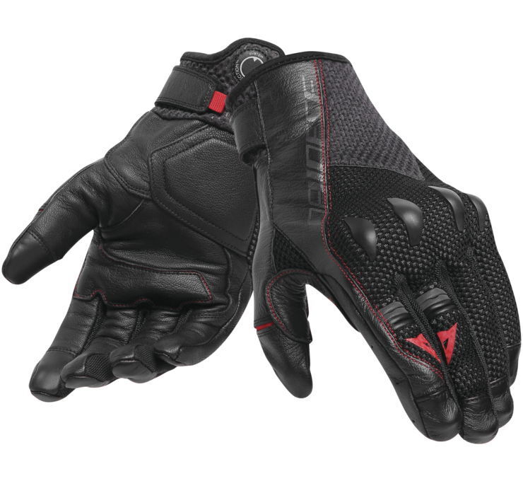 Dainese Karakum Ergo-Tek Gloves Black 3XL Motorcycle Gear - Click Image to Close