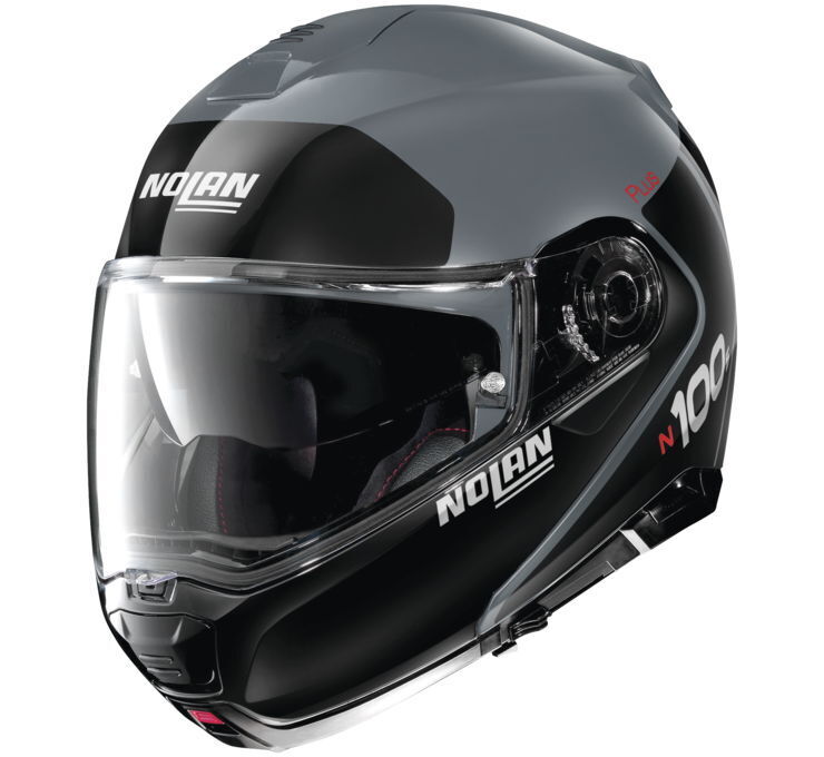 Nolan Helmets N100-5 Plus Distnc Sltgry Md - Click Image to Close