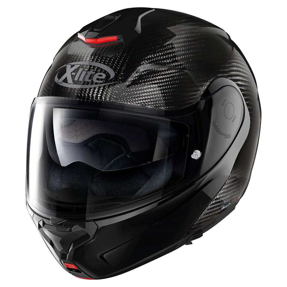 X-Lite Helmets X-1005 Dyad Blk Carb Fiber Md - Click Image to Close