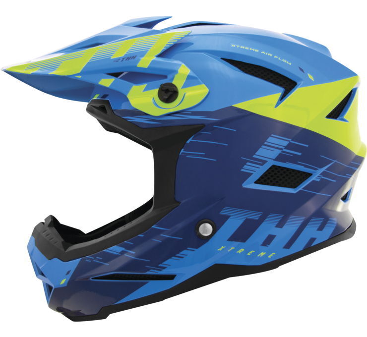 THH Helmets T-42 Bmx Xtreme Mt Bluyel Ysm - Click Image to Close