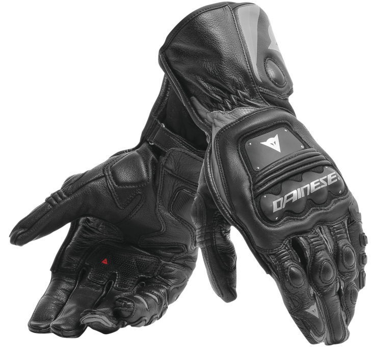 Dainese 4-Stroke 2 Gloves Black XL - Motorcycle Riding Gear - Click Image to Close