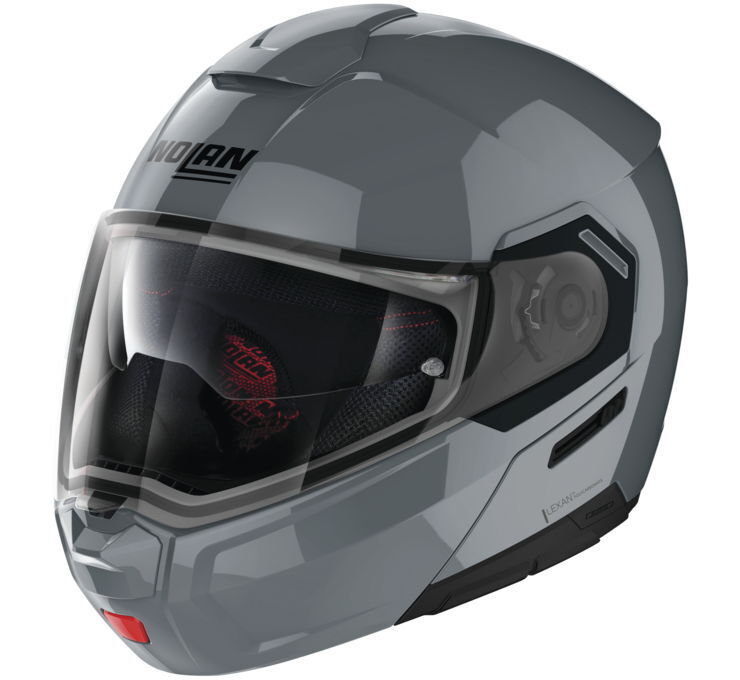 Nolan Helmets N90-3 Solid Slt Gry Md - Click Image to Close