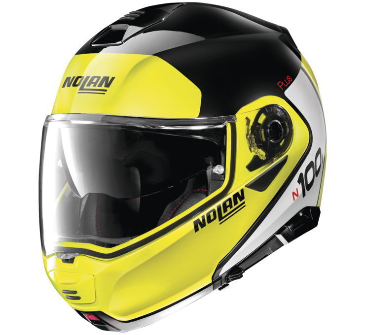 Nolan Helmets N100-5 Plus Disctnc Glsbkyl Lg - Click Image to Close