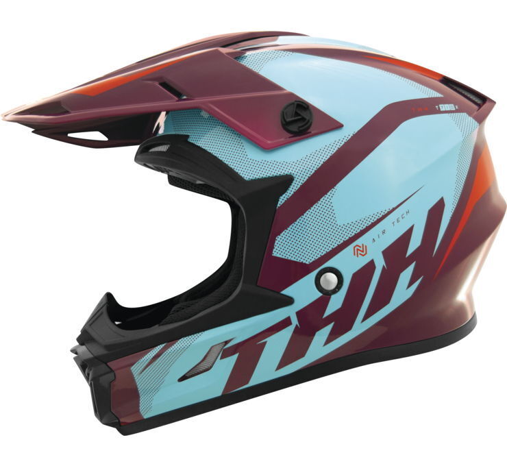 THH Helmets T710X Airtech Burblu Ylg - Click Image to Close