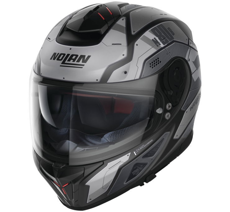 Nolan Helmets N80-8 Starscream Fltblkgry Md - Click Image to Close