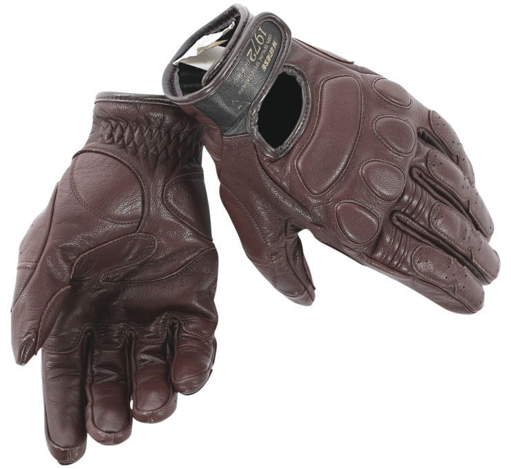 Dainese Blackjack Dark Brown Gloves, Size Small - 201815437-005-S - Click Image to Close