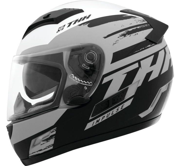 THH Helmets Ts-80 Impulse Gry/Blk Xl - Click Image to Close