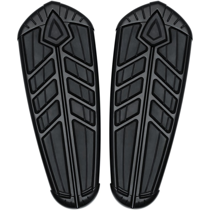 Spear Driver Floorboard Inserts Satin Black - Click Image to Close