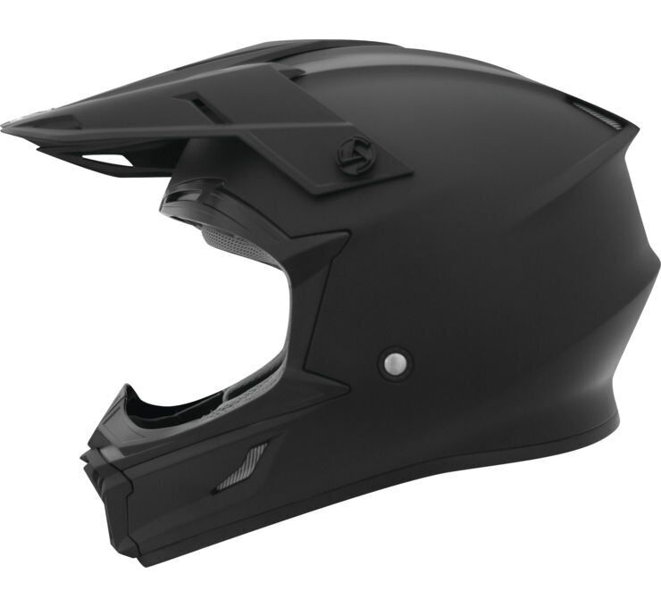 THH Helmets T710X Solid Flat Black Sm - Click Image to Close