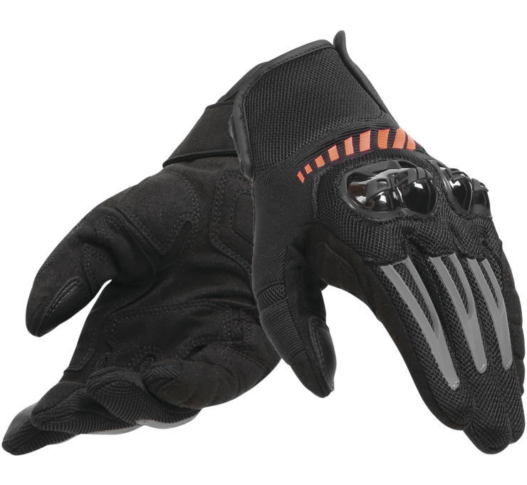 Dainese Mig 3 Air Gloves XS Black/Red Motorcycle Riding Gear - Click Image to Close