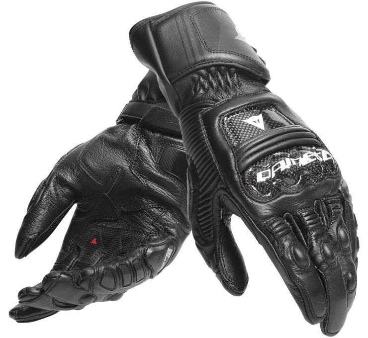 Dainese Druid 4 Gloves Black/Grey XS - Motorcycle Riding Gloves - Click Image to Close