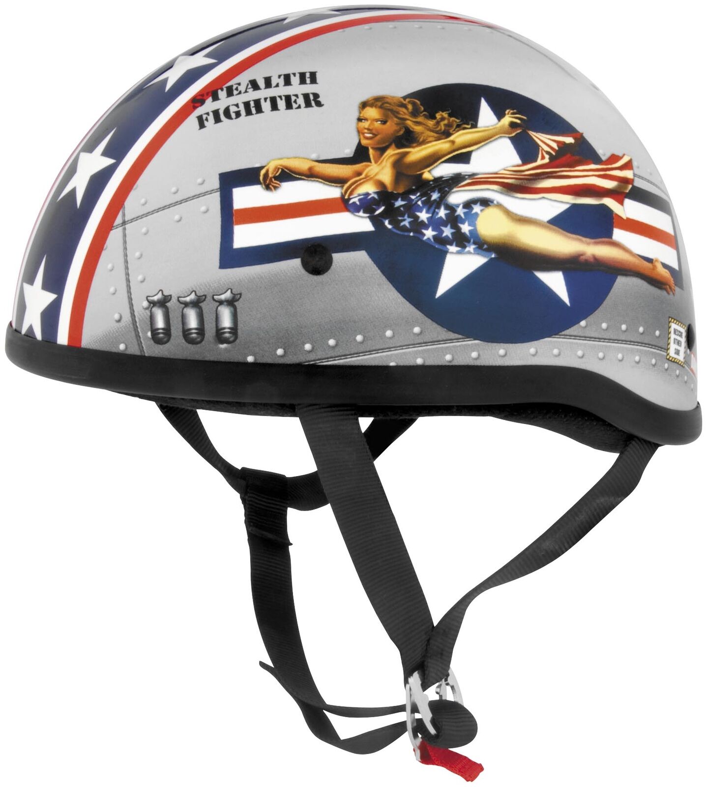 Bomber Pinup Original Helmet - XS - Click Image to Close