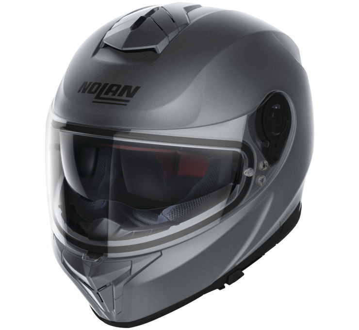 Nolan Helmets N80-8 Solid Flt Vulcan Gry Xl - Click Image to Close