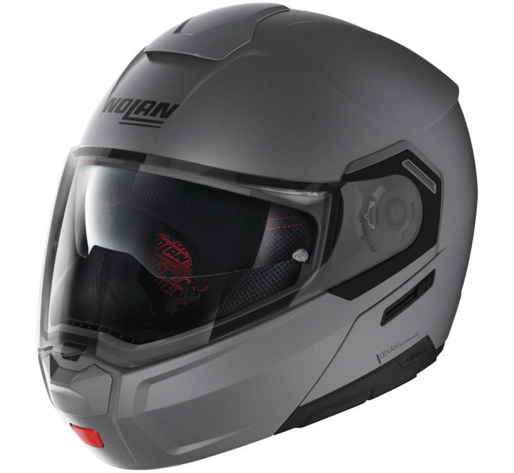 Nolan Helmets N90-3 Solid Flt Vulcan Gry Lg - Click Image to Close