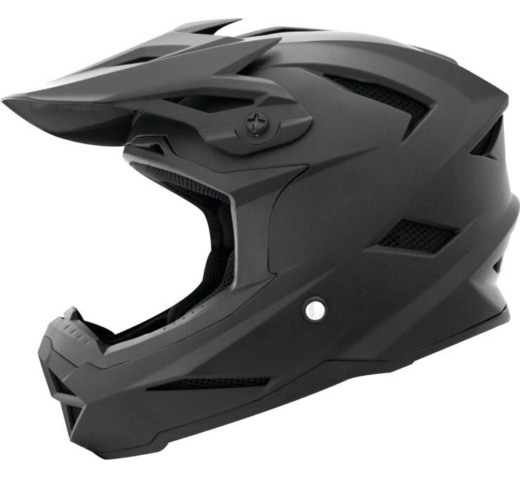 THH Helmets T-42 Bmx Flat Black Md - Click Image to Close