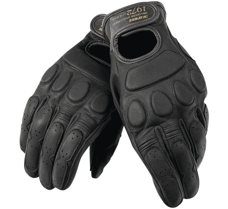 Dainese Blackjack Gloves Black Large - Motorcycle Riding Gear - Click Image to Close