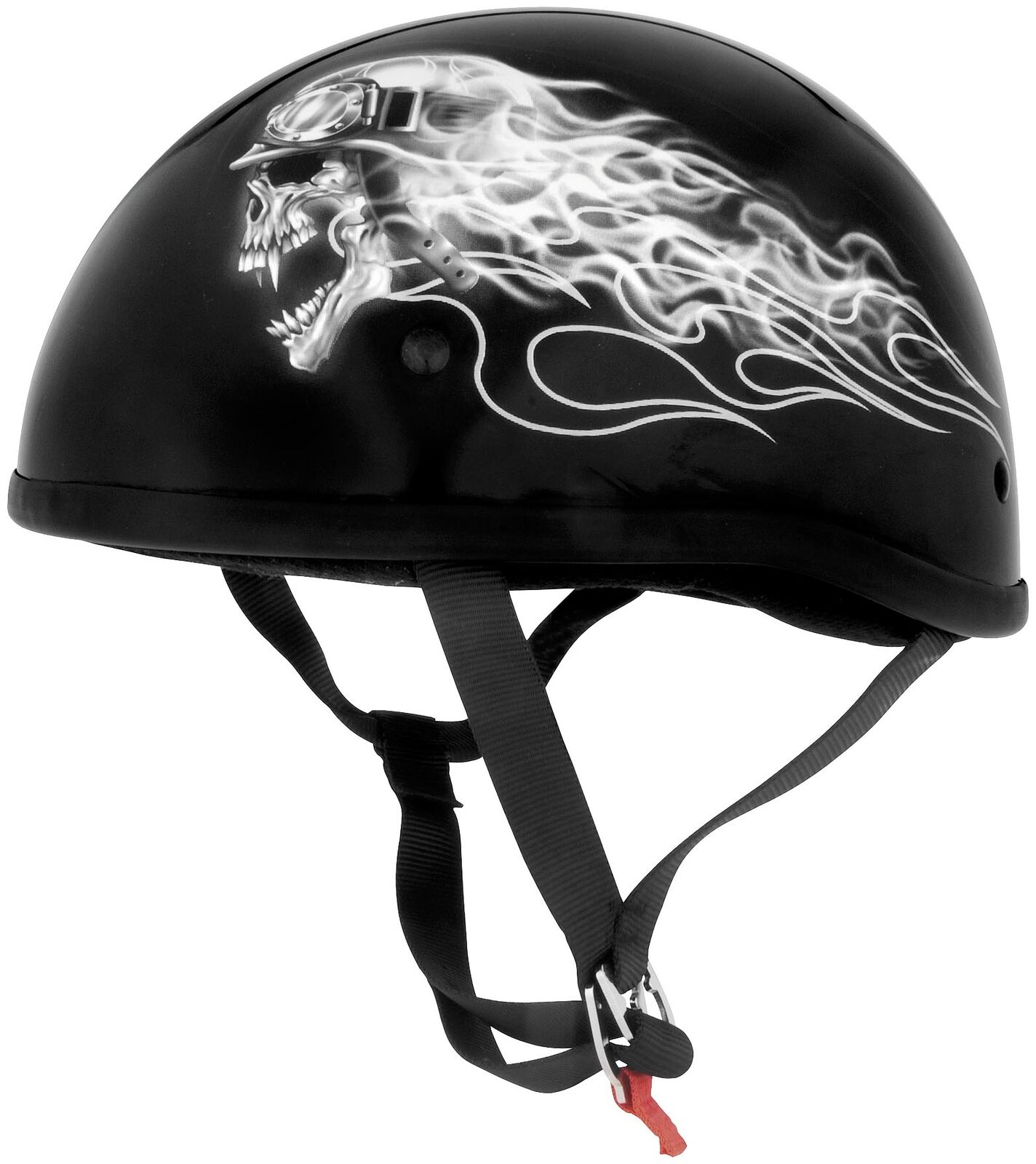 Biker Skull Original Helmet - Large - Click Image to Close