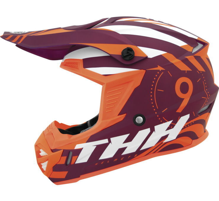 THH Helmets T730X Twister Purorg Xs - Click Image to Close