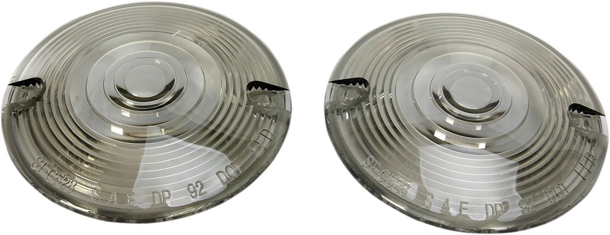 Smoke Lenses For Flat Turn Signal - Click Image to Close