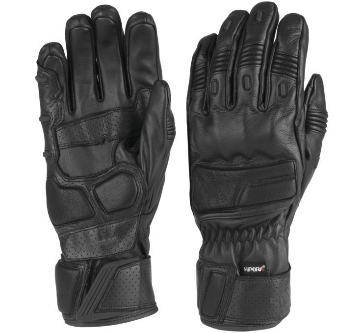 FIRSTGEAR Athena Short Gloves Black - Women Medium - Click Image to Close