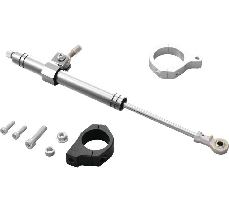 Twin Power 06-17 FXD Satin Steering Damper Kit - Click Image to Close