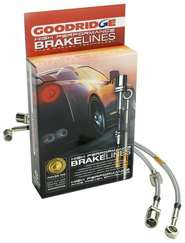 99-00 Honda Civic Si (w/Rear Disc) Stainless Steel Brake Lines - Electric Blue - Click Image to Close