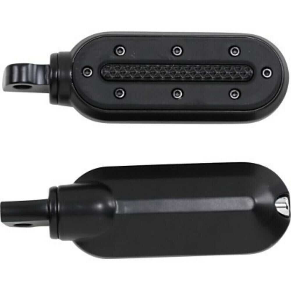 Heavy Industry Pegs With Adapters Satin Black - Click Image to Close