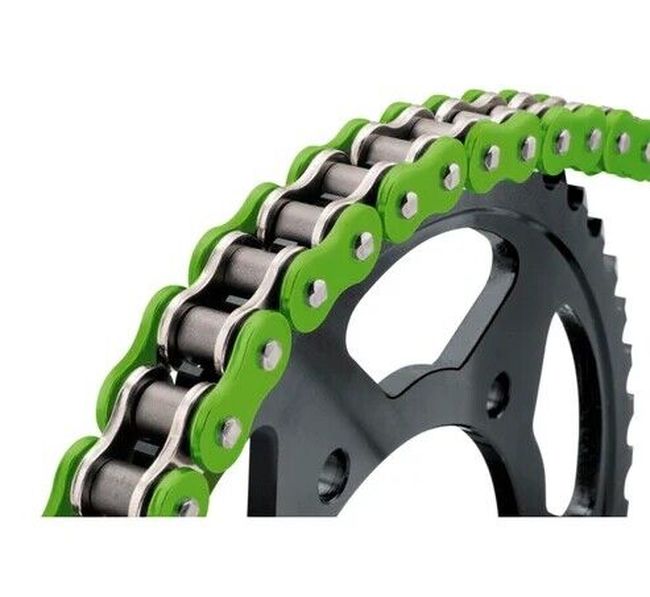 BikeMaster 525x120 BMXR O-Ring Chain - Green - Click Image to Close