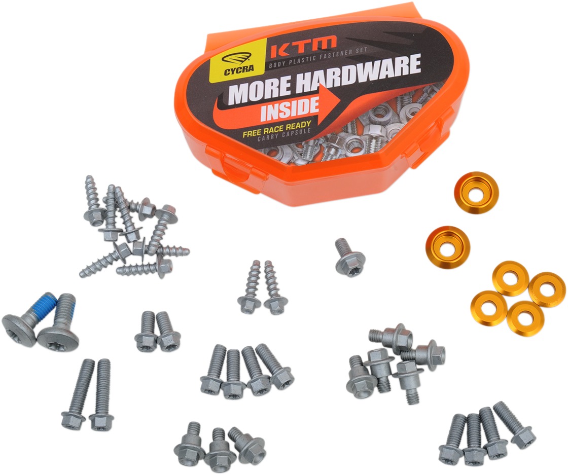 Cycra KTM Body Plastic Fastner Set - Click Image to Close