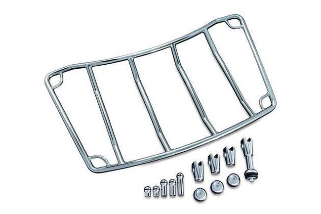 Multi-Rack Adjustable Trunk Luggage Rack Chrome - Click Image to Close