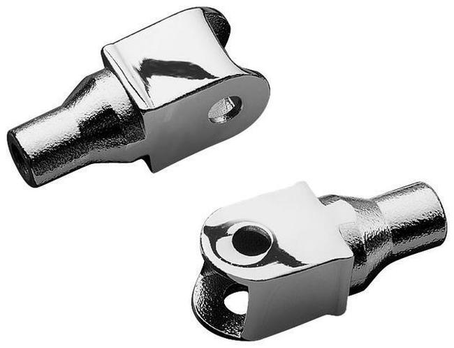 Tapered Peg Adapter Honda Chrome - Click Image to Close