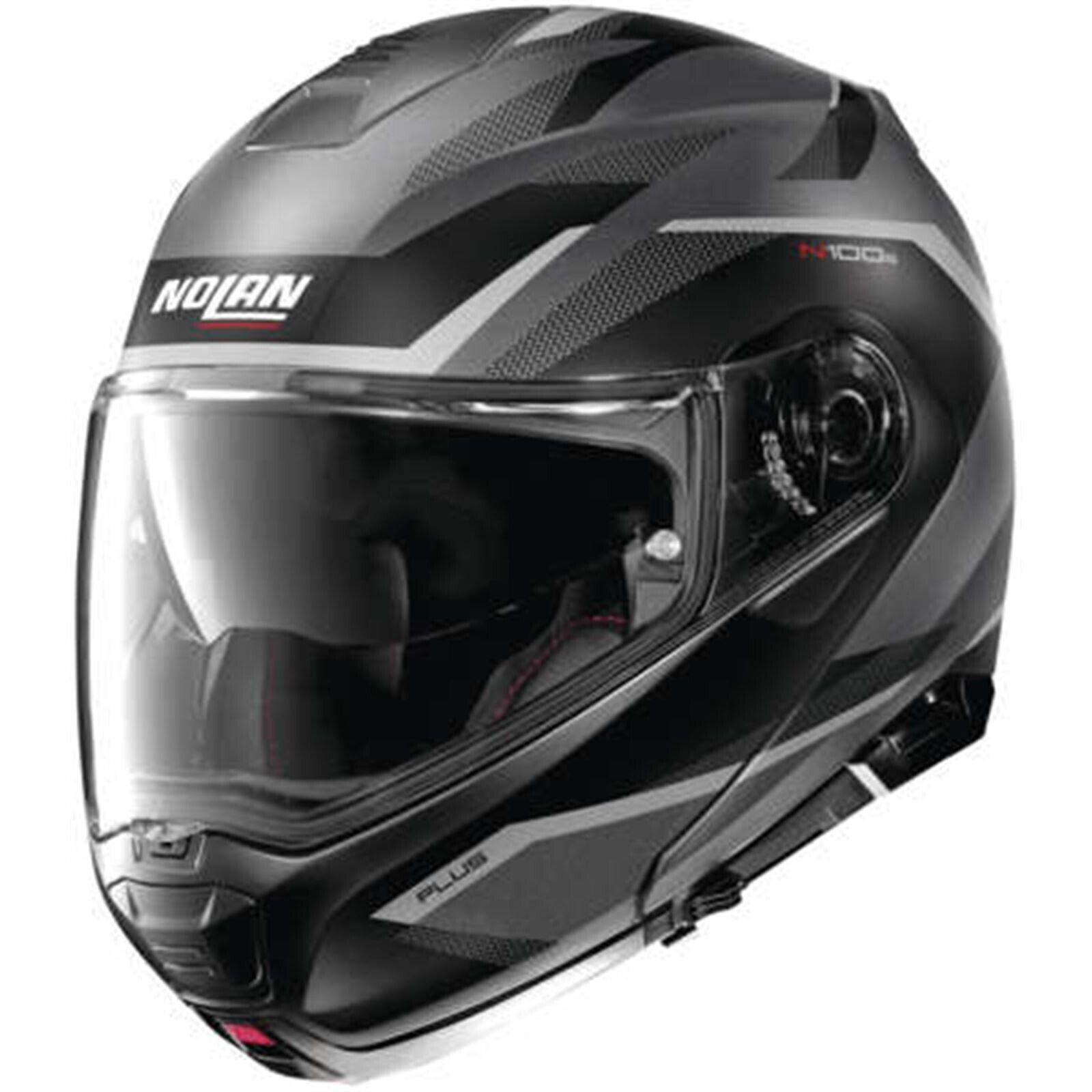 Nolan Helmets N100-5 Plus Ovrlnd Grysil 3Xl - Click Image to Close