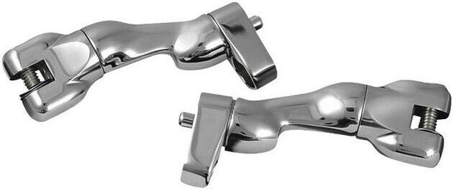 Adjustable Passenger Peg Mounts For Harley-Davidson Touring & Indian Models - Click Image to Close