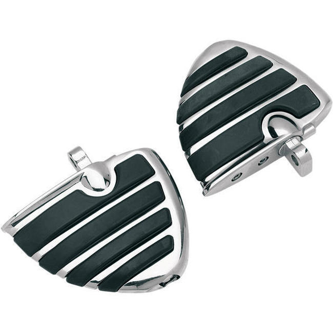 ISO Wing Mini Boards With Male Mount Adapter Chrome - Click Image to Close