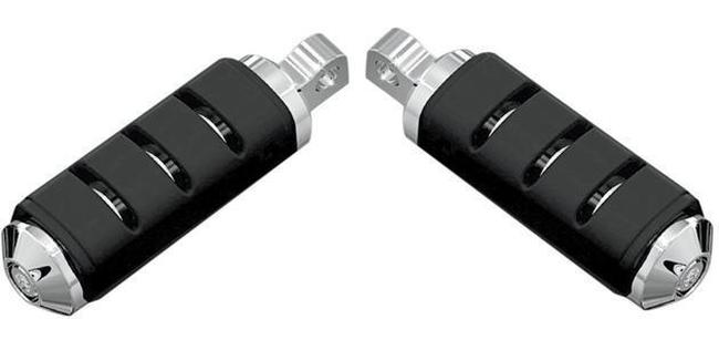 Trident Small With Male Mount Adapters Chrome - Click Image to Close