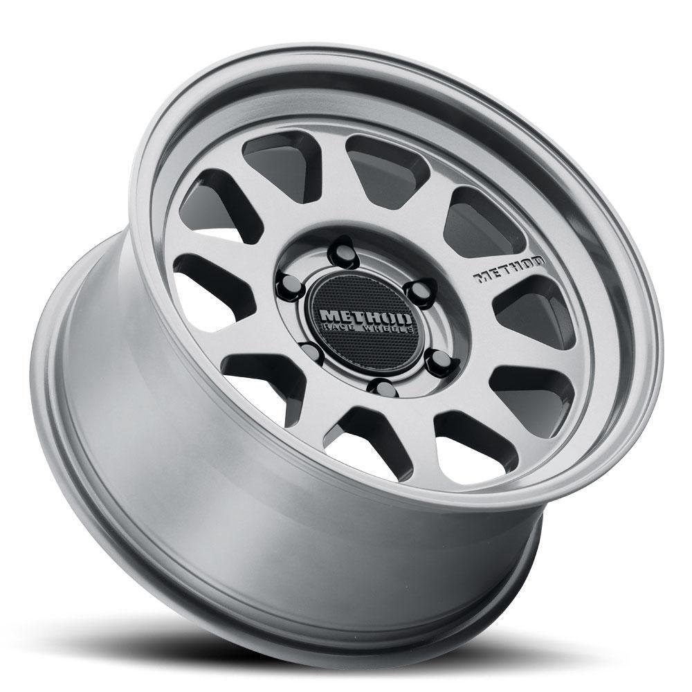 MR316 20x9 / 6x5.5 BP / 18mm Offset / 106.25mm CB Gloss Titanium Wheel - Click Image to Close