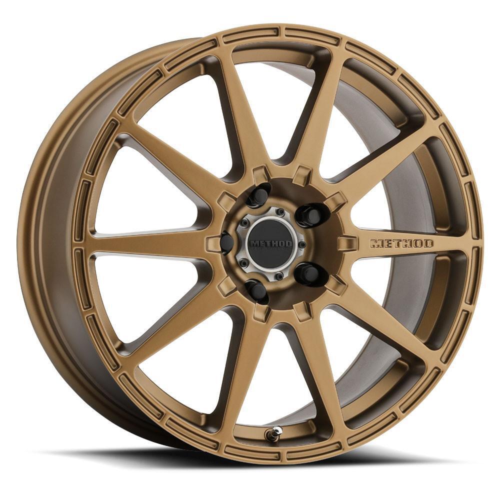 MR501 RALLY 17x8 +42mm Offset 5x100 67.1mm CB Method Bronze Wheel - Click Image to Close