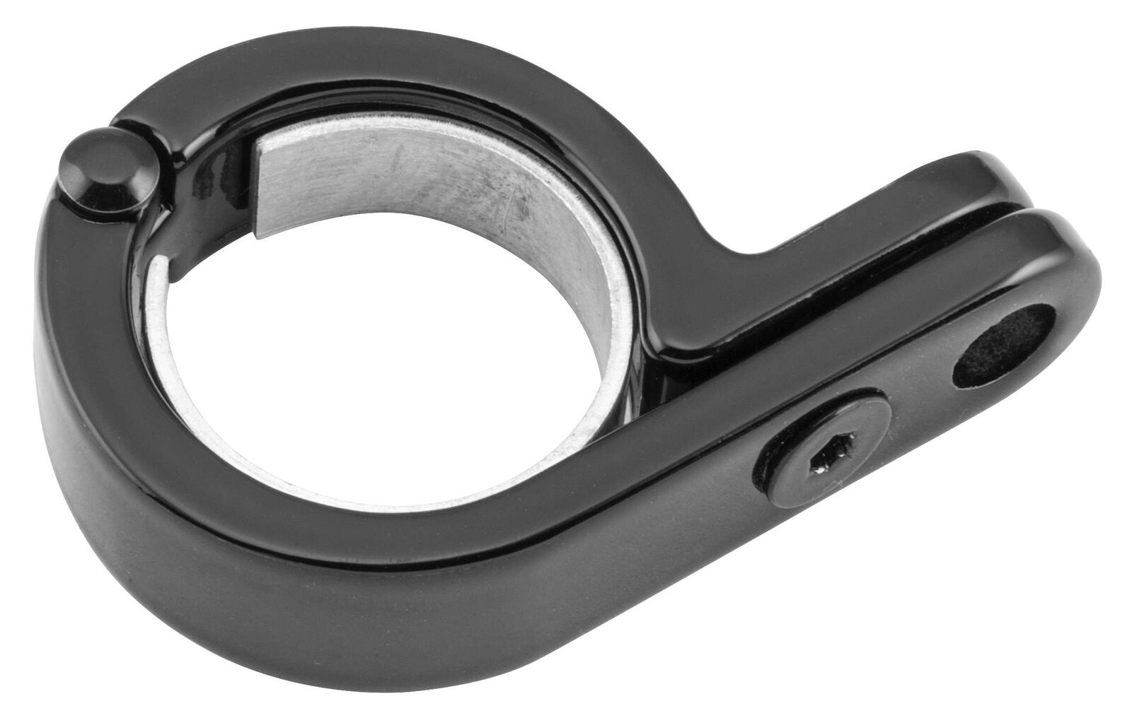 Kuryakyn P-Clamp 1-1/8in-1-1/4in P-Clamp Black - Click Image to Close